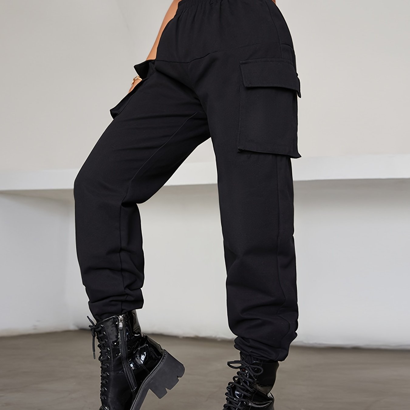 Y2K Jogger Cargo Pants Streetwear Gothic Casual Baggy Pants