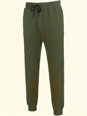 Men's Drawstring Solid Sweatpants Pocket Casual Comfy Jogger Pants