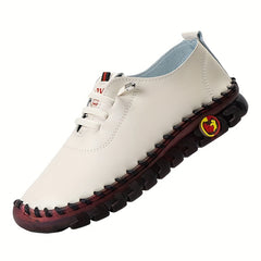 Women's Lace Up Soft Sole Flat Shoes Lightweight Loafers
