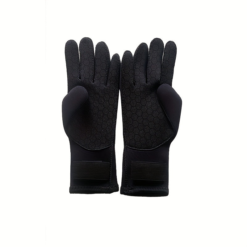 3mm Neoprene Diving Gloves Warm Non-slip Fishing Swimming Gloves
