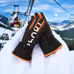 Winter Large Gloves Thicken Warm Keeping Gloves Outdoor Climbing Skiing Gloves