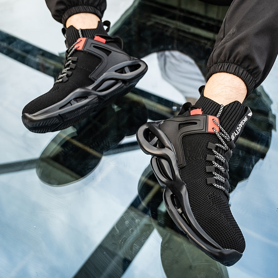 Breathable High Top Work Safety Shoes Industrial Construction Sneakers