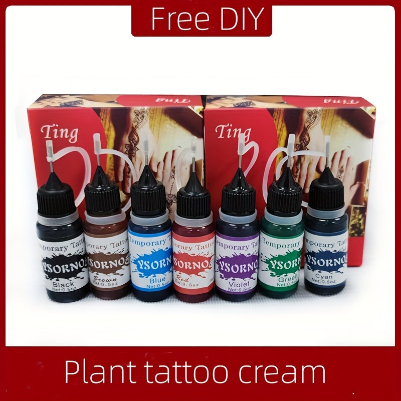 Juice Tattoo Ink Hollow Template Cream Jagua Temporary Waterproof