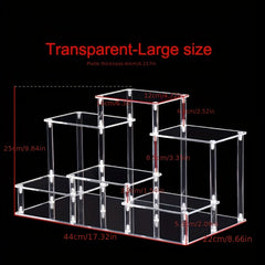 Acrylic Ladder Display Stand for Blind Box Dolls
