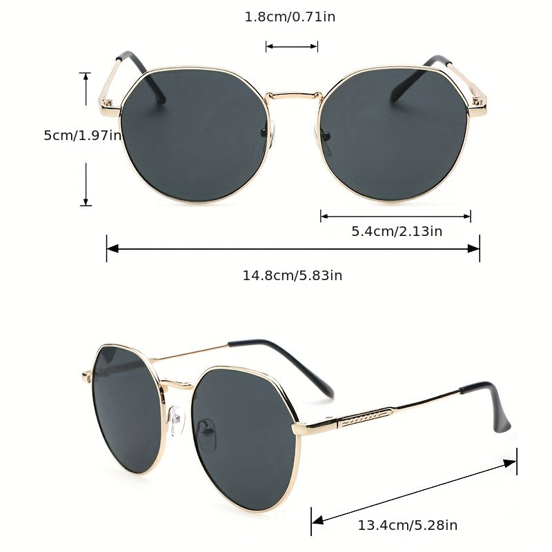 Outdoor Windproof Metal Frame Sunglasses