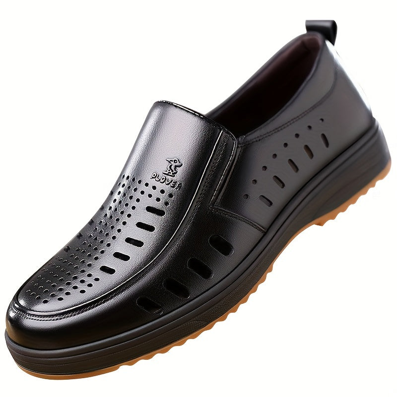 Men's Slip On Formal Shoes Hollow Out Design