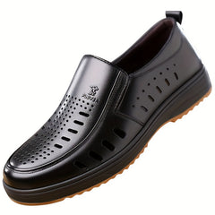 Men's Slip On Formal Shoes Hollow Out Design