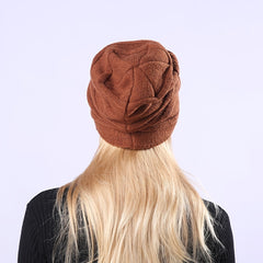 Winter Coldproof Warm Women's Knit Hat Outdoor Casual Style Hat For Women Girls