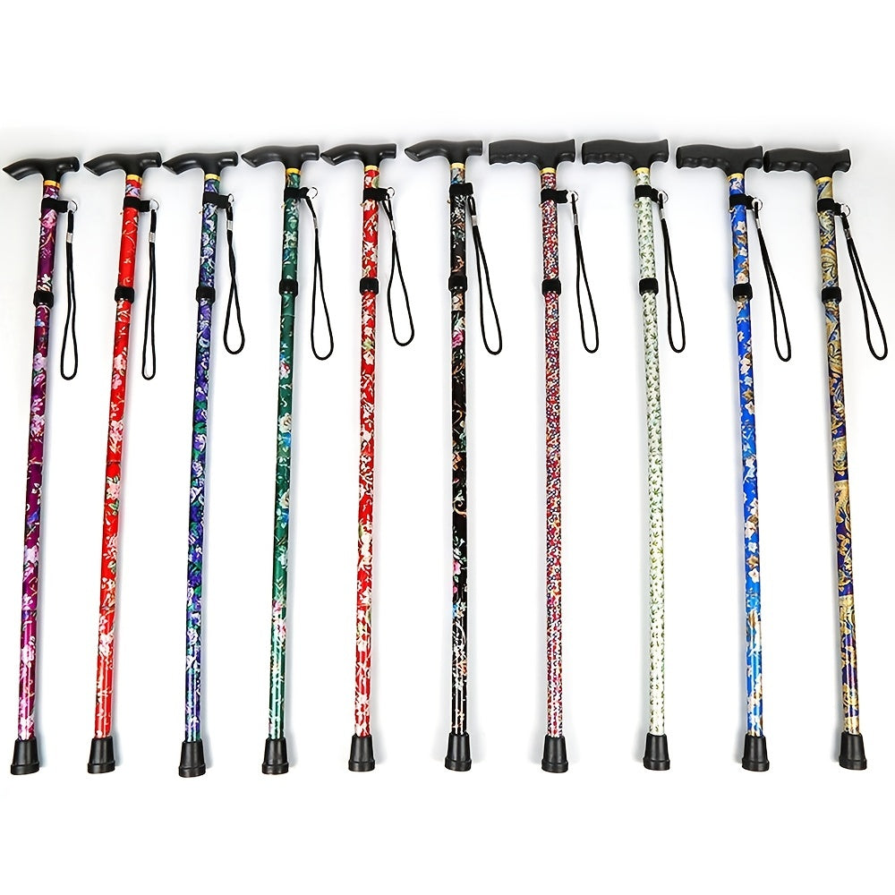 Foldable Adjustable Telescopic Walking Sticks