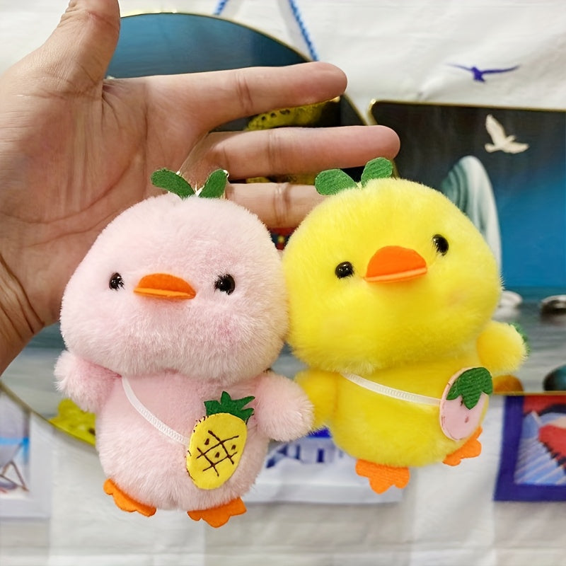 Yellow & Green Duckling Plush Doll Stuffed Animal Gift