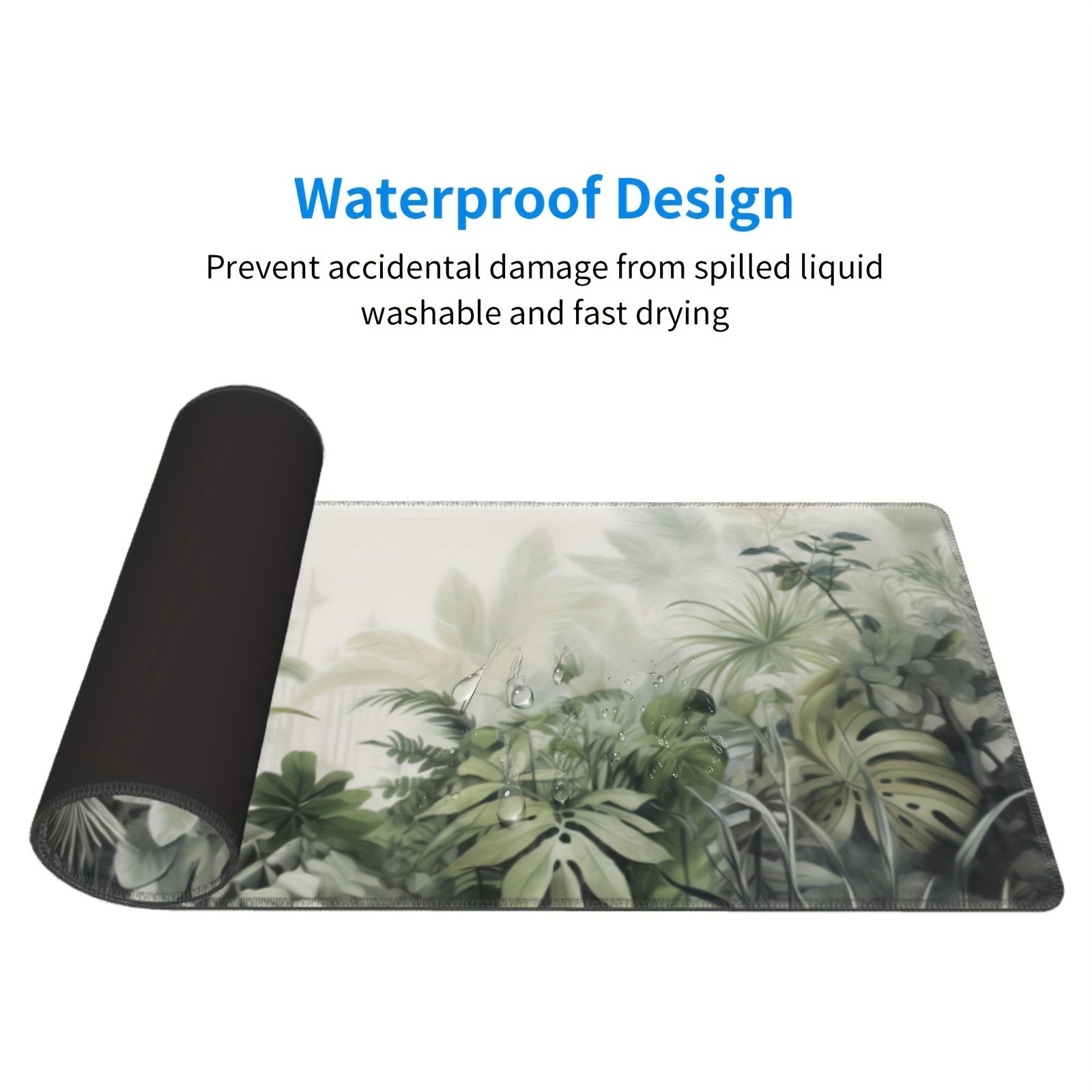 Tropical Leaves Gaming Mouse Pad 80.01cm XL