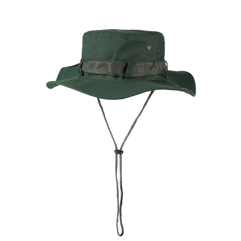 Women's Wide Brim Bucket Hat Summer Sunscreen Beach Fisherman Cap