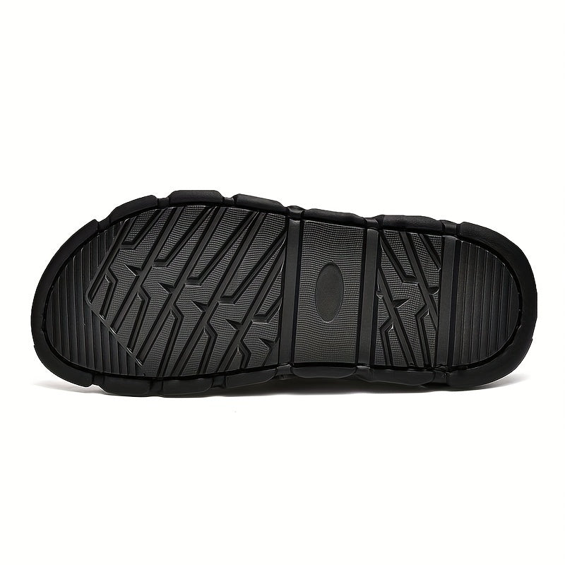 Men's Lightweight Open Toe Strap Sandals Soft Sole Anti skid Beach Sandals