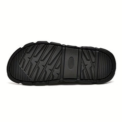 Men's Lightweight Open Toe Strap Sandals Soft Sole Anti skid Beach Sandals