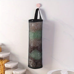 Wall Mounted Garbage Bag Storage Mesh Bag