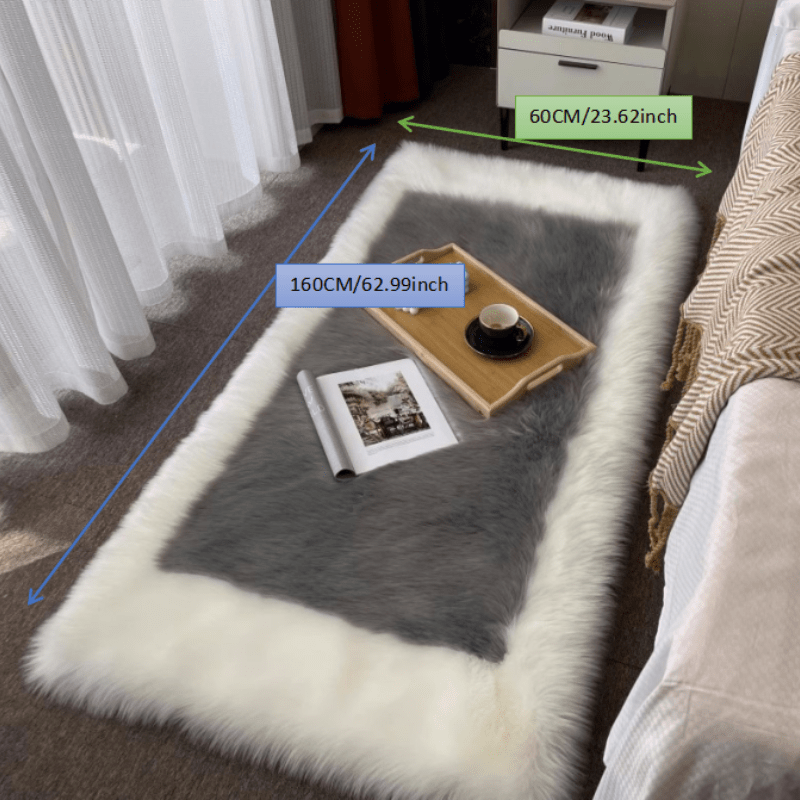 Plush Shag Area Rugs for Living Room Fluffy Floor Carpet
