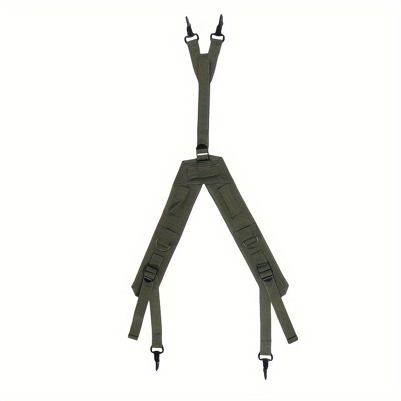 1pc Outdoor Belt with Double Shoulder Harness Chest Belt