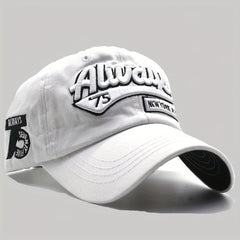 Hip Hop Baseball Cap Men's Sun Protection Hat Summer Sunshade Peaked Cap