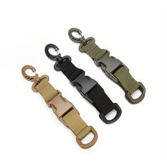 2pcs Tactical 360 Rotating Buckle Key Holder for Camping Hiking