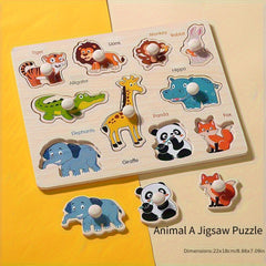 Geometry Jigsaw Puzzle for 1-3 Years Old