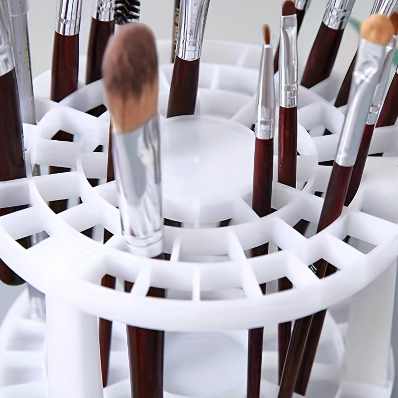 49 Grid Pen Holder Makeup Brush Storage Rack Organizer