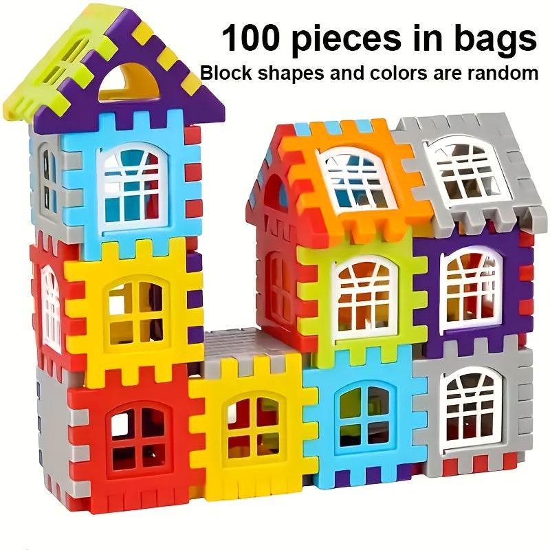 Educational Building Blocks Set Smart Development Puzzle House Large Creative Br