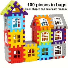 Educational Building Blocks Set Smart Development Puzzle House Large Creative Br