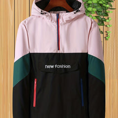 Men's Windproof Hoodie Big Pocket Pullover Hoodie