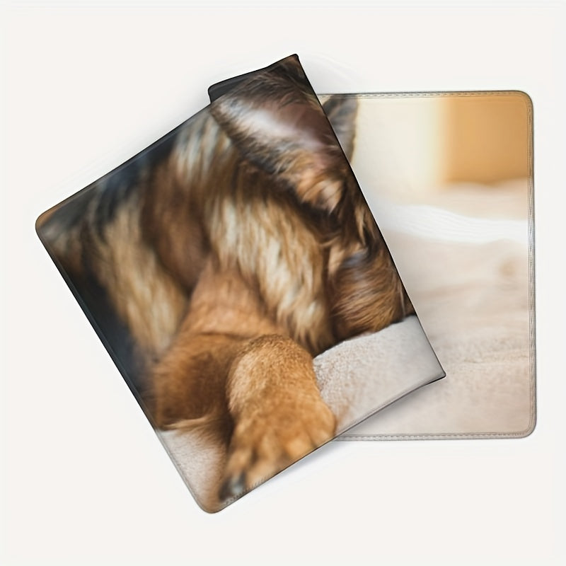 German Shepherd Dog Gaming Mouse Pad XL Beachy Desk Pad