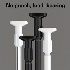 Telescopic Rod Spray Painted Curtain Rod Support Rod