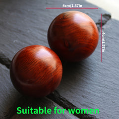 Wooden Finger Strength Training Grip Ball - 2pcs
