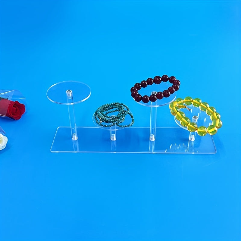 4 Tier Acrylic Display Stand for Figures Collectibles Toys Dolls Jewelry