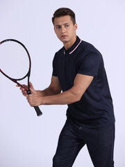 Telaleo Men's Golf Shirt Comfortable & Breathable for Business & Summer