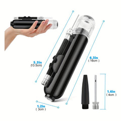 Sport Ball Air Pump with Pin Holder for Basketball Soccer Volleyball