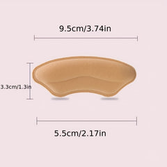 Women's High Heel Insole Adhesive Heel Pad Pain Relief Foot Care Insert