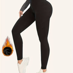 Warm Seamless Leggings High Waist Workout Tight Pants Women's Activewear