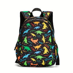Children's Dinosaur Backpack Padded Back Large Capacity Lightweight Travel Bag