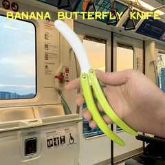 Gravity 3D Banana Sausage Butterfly Model Toy