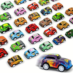 20pcs Pull Back Toy Cars Party Favors Mini Die Cast Race Cars Bulk Gift