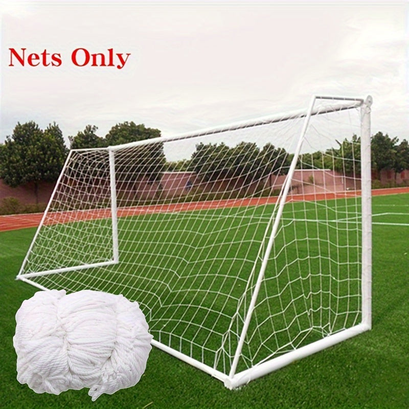 Standard Football Goal Hand Woven Entry Level Polyester Football Net
