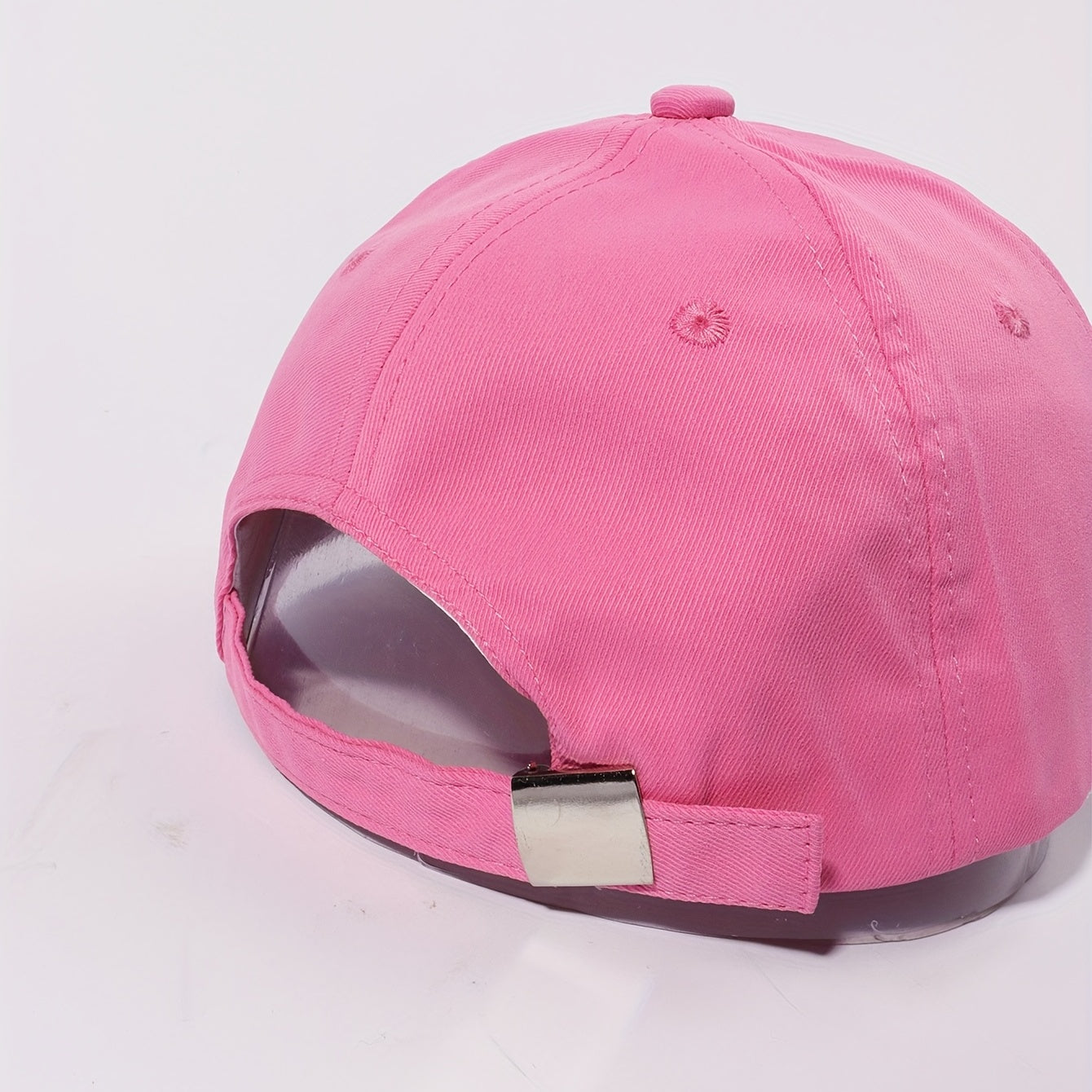 Pink Baby Girl Embroidered Cap Casual Dad Hat Sunscreen