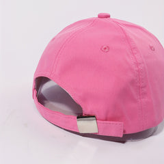 Pink Baby Girl Embroidered Cap Casual Dad Hat Sunscreen
