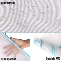 Set of 56 Mesh Zipper Bags for Organizing Puzzles & Office Supplies