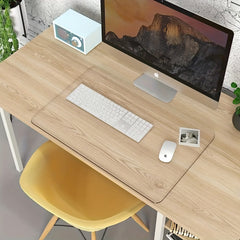 Transparent Desk Mat Heat Resistant PVC Round Edge Desk Protector Mat