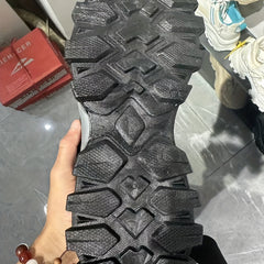 Men's Chunky Dad Sneakers Lace up Athletic Shoes