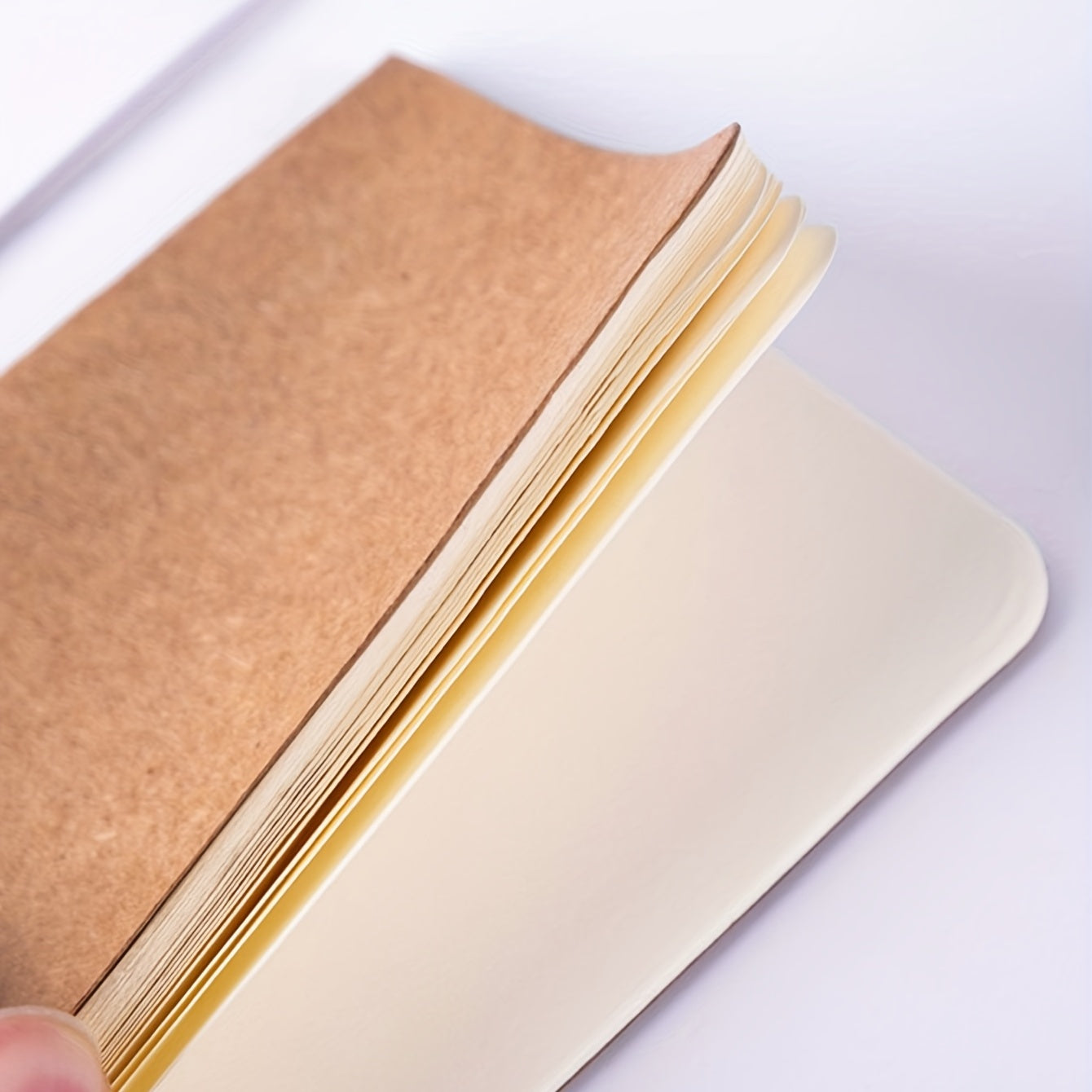 20 Sheets Retro Cowhide Blank Books with Stylish Cover