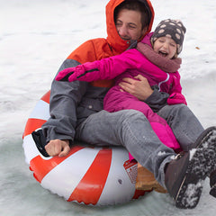 1pc PVC Inflatable Ski Ring with Safety Handle