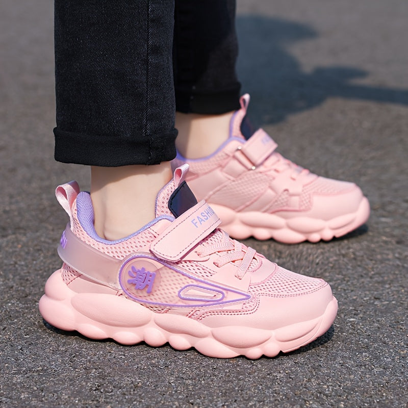 Girls Casual Low Top Sneakers Breathable Running Shoes