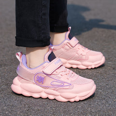 Girls Casual Low Top Sneakers Breathable Running Shoes