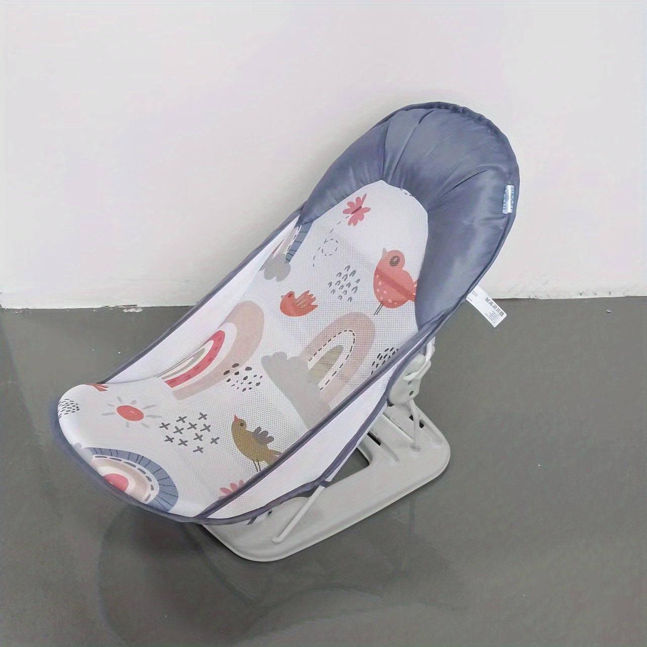 Portable Foldable Baby Bath Chair Cartoon Bath Bed